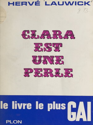cover image of Clara est une perle